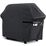Cubierta impermeable para barbacoa Cubierta protectora para parrilla de barbacoa, cubierta para barbacoa con revestimiento plateado, cubierta protectora para parrilla, resistente a los rayos UV, resistente, 145x61x117 cm (210D Oxford)