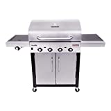 Char-Broil New Performance Series 440S - Barbacoa de gas de 4 quemadores con tecnología TRU-Infrared, acabado de acero inoxidable