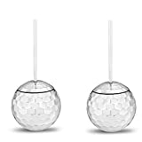 2 copas de cóctel, para club nocturno, bar, fiesta, antorcha de vino, copas de vino (plata)