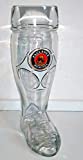 Paulaner Vaso de cerveza blanca, botas, hora del desayuno, limitada, 0,5 litros