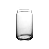 qbznanbei Vasos de Agua de Vidrio Transparente sin Plomo, Vasos de Agua, Jugo, Cerveza, Vino y Copas de cóctel Vidrio (Tamaño: S)