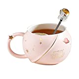 TOPING Space Mug con tapa Tazas de cerámica Planet Home Decor Creative, Planet Shape Coffee Milk Tea Cup Space Creative Cups - Mug