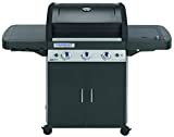 Barbacoa Campingaz 3 Series LS Plus Dual Barbacoa Gas, Barbacoa con 2 Parrillas, 3 Quemadores de Acero Inoxidable y 1 Lateral