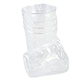 UDS 50 VASOS TRANSPARENTES 200 ML ENVASADOS INDIVIDUALMENTE VASOS PET IDEALES PARA AGUA, JUGOS Y BEBIDAS (50)