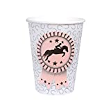 10 vasos de cartón