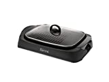 Girmi BQ90 Grill y Barbacoa, Tapa de Vidrio Templado, Ajuste de Temperatura, 2200W, Negro