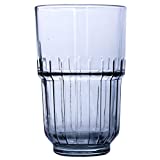 qbznanbei Vasos Vasos de whisky de agua, Vasos transparentes, Vasos de jugo, Bebidas, Cócteles, Vasos de vidrio (2 piezas) Vasos de vidrio