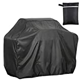 Victarvos Cubierta impermeable para barbacoa, cubierta impermeable para barbacoa de tela Oxford, cubierta grande para parrilla para barbacoa al aire libre, antipolvo, nieve, lluvia y suciedad (145 * 61 * 117 cm)