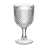 INART Set 6 copas copa para vino copa transparente 340ml Ø9 H16 cm