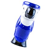 cabilock Tazas Tiki Taza de cerámica Cóctel Vasos de cerámica grandes Taza de cerámica de loro Fiesta hawaiana Copas de cóctel exóticas lindas Tazas de fiesta Luau hawaiana Vasos