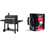 Tepro Toronto Xxl 2019 - Carro Barbacoa, Acero Inoxidable, Color: Antracita & Weber 17631 - Kit Chimenea Encendido + Briquetas 2 Kg + 3 Cubos Encendido