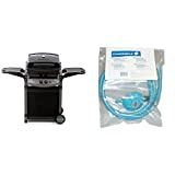 Barbacoa Sochef Saporillo, Negro/Gris, 46x125x103 cm & Campingaz Y980000000 Accesorio Regulador de Presión de Gas para Barbacoa/Parrilla