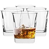 Vaso de agua Vaso de cóctel Vasos de whisky Vaso bajo Vasos de whisky Vasos antiguos |  Apto para lavavajillas |  Colección Ivar |  250ML |  Juego de 6 piezas