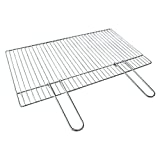 BARBACOA GRID 40 X 67 CM Alambre Hierro Cromado C/ Asas Plegables