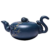 NNWJY Azul Arcilla Ardilla UVA Púrpura Olla Yixing Tetera Hecha A Mano Zisha Kung-Fu Tazas De Té Chino Verde Negro
