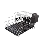 WUWUDIT CESULIS Kitchen Craft - Escurreplatos invertido de acero inoxidable cromado para copas de vino