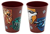 Set de 2 Vasos Infantiles 260 ml en plástico libre de BPA / Regalo para Niño (Harry Potter)