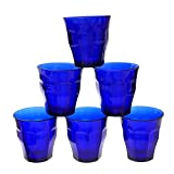 Duralex Picardie Juego de Vasos Cristal Azul Claro 6 Unidades (25 cl)