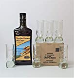 Vecchio Amaro del Capo 70 cl + N° 6 Vasos Congeladores Originales Capo