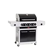 barbecook Barbacoa de gas Siesta 412 Black Edition, Negro