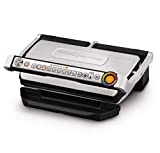 Rowenta GR722D Optigrill + XL Parrilla Eléctrica con Placas Extraíbles, 9 Programas de Cocción Automática, Modo Manual y Congelado, Parrilla Inteligente 2000 W, 6-8 Personas, Indicador de Cocción