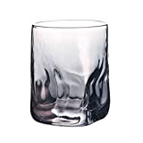 Vasos Coloridos, Cristal, Especial, Cuarteto de Rock Vaso creativo, Vasos de whisky/vino/brandy, Copa de whisky, Copa de licor, Vasos de agua de vidrio de 8.4 oz (Color: B, Tamaño: S)