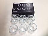 Guzzini, Juego de 6 copas de licor Glass Bolle