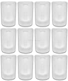 Jägermeister - Juego de 12 Copas de Licor, Color: Blanco