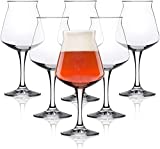 Rastal - conf. 6 Copas de Cata de CERVEZA - Mod. TEKU 3.0 - 42,5 cl (14,8 oz)