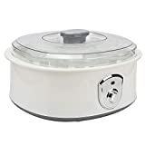 Máquina de yogur de 1,5 litros, máquina automática para hacer yogur con fermentador de temperatura constante de 7 tazas, máquina portátil de yogur griego para el hogar (UE)