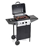 Ompagrill srl 4939 Barbacoa de gas doble, estándar