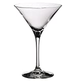 Villeroy & Boch - Purismo Bar Martini juego de 2 copas de cóctel de cristal de alta calidad, aptas para lavavajillas, 240 ml