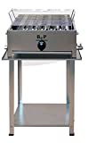 Barbacoa de gas Bep 100% Made in Italy hecha a mano en acero inoxidable 1 FUEGO