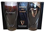 Guinness - Juego de 2 vasos, decoración: arpa