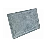 Esteatita Natural Espesor 2 cm Recambio para Plancha de Lava para Barbacoa Parrilla Carne Verduras Pescado Made in Italy (30x50x2 cm)