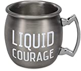 Pavilion Gift Company 68148 - Copa de licor de acero inoxidable para Moscow Mule