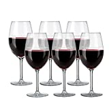 YourSurprise Copa de Vino Personalizada con Nombre - Copa de Vino Tinto Grabada con Nombre: Personalizada con Texto, Diseño y Diferentes Fuentes (6 Piezas)