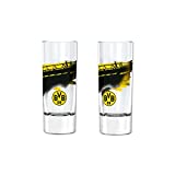 Borussia Dortmund, Copa con apoyo sur (2 piezas), negro-amarillo,