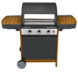 Campingaz Genesco 3 Woody L Barbacoa Gas Carro Negro