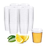 MATANA - 300 Chupitos de Plástico Rígido, 30ml - Reutilizables e Ideales para Fiestas, Chupitos de Gelatina, Postres Pequeños, Salsas y Artesanías