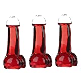 Humifica 3 piezas creativas en forma de culo copa de cóctel copa de vino cerveza jugo copas de martini, transparente elegante copa de vino ligera copa de cristal para bar, fiesta de cumpleaños