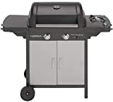 Campingaz 2 Series Classic EXS Vario Barbacoa de gas, Gris oscuro, 127,4 x 54,1 x 108,5 cm