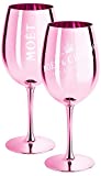 2 copas de cava Moet & Chandon Rosé (Edición Limitada) Ibiza Imperial en copa rosa + posavasos (2 piezas)