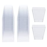 Matana - 48 Vasos Postre Plástico, Vasos Postre - 225ml