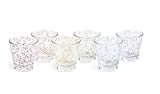 Excelsa Venezia Set 6 Vasos de Agua, Vidrio