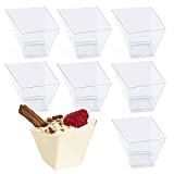 Matana 100 Vasos de Postre en Plástico Transparente - 70ml