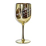 Moet & Chandon Champagne Ice Imperial Vaso de plástico (Oro, 1)