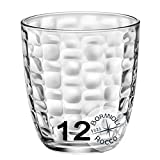 Bormioli Rocco - Set 12 Vasos - Colección Mat 30 - capacidad 30 cl. - (12)