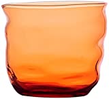 Ichendorf Milano Poseidon Juego de vasos, Vidrio, Naranja, 6 Piezas