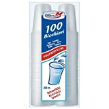 100 VASOS 200CC en PP TRANSPARENTE Dopla
